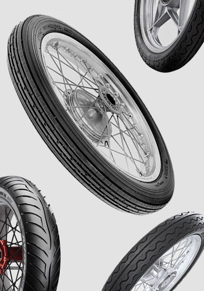 Motorcycle tyres from Sump