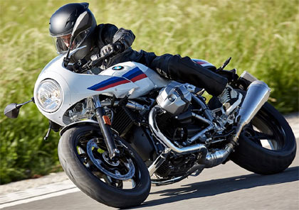 BMW Cafe Racer handling