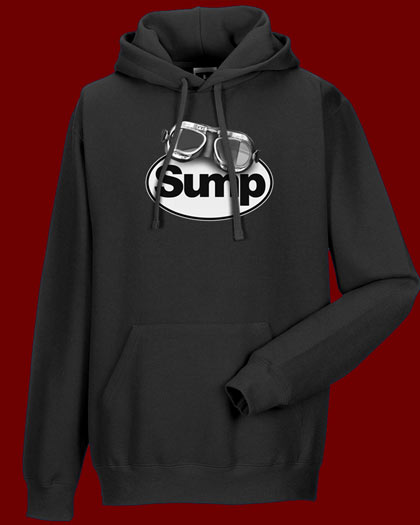 Sump hoodie for bikers